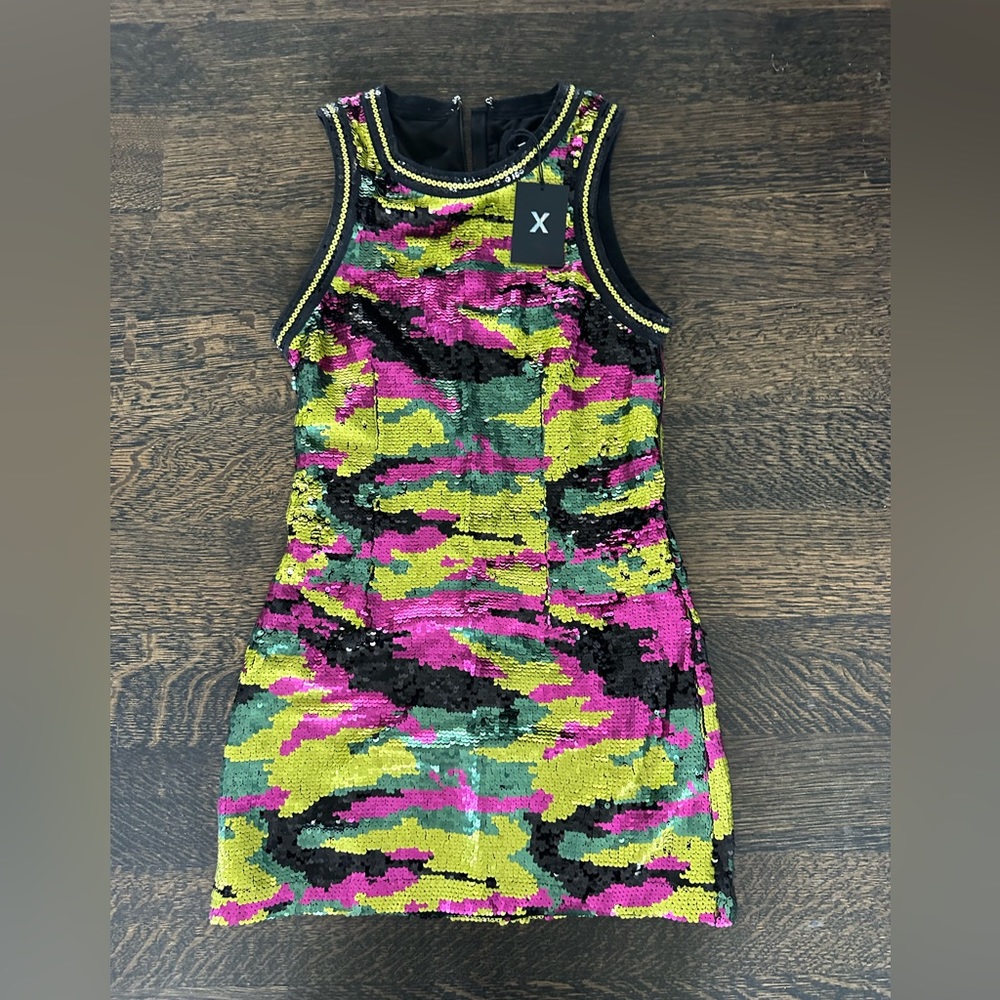 Amazing camo print NBD mini dress